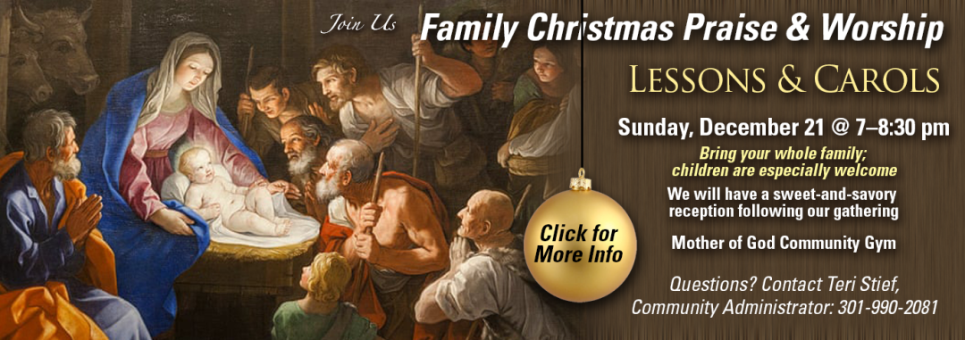 Banner_2025 Lessons & Carols 2025 Lessons & Carols banner