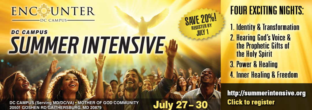 2026 Encounter Summer Intensive, July 27-30.